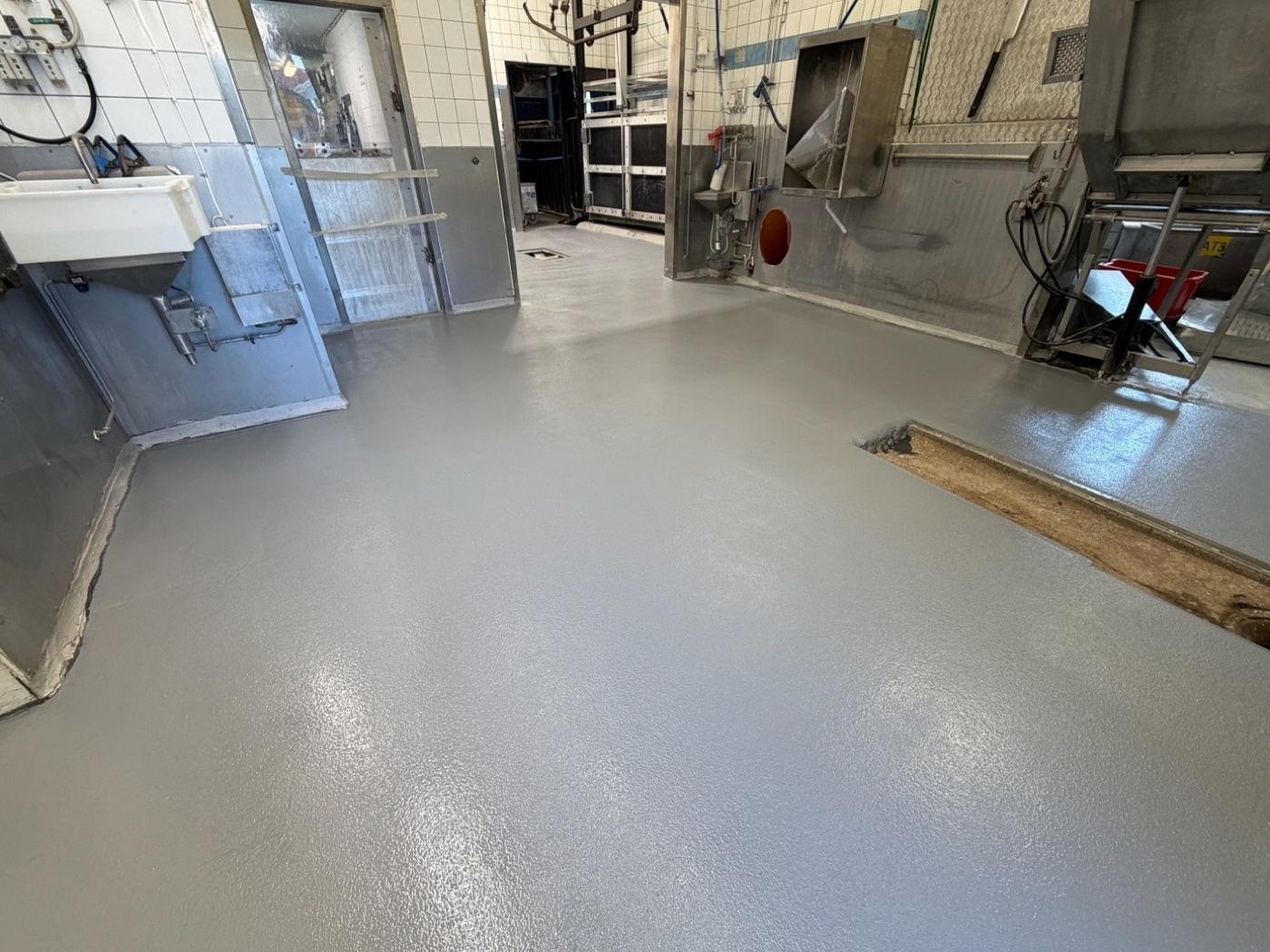 Surface UQESH® terminée au plafond chez Faringe Kött
