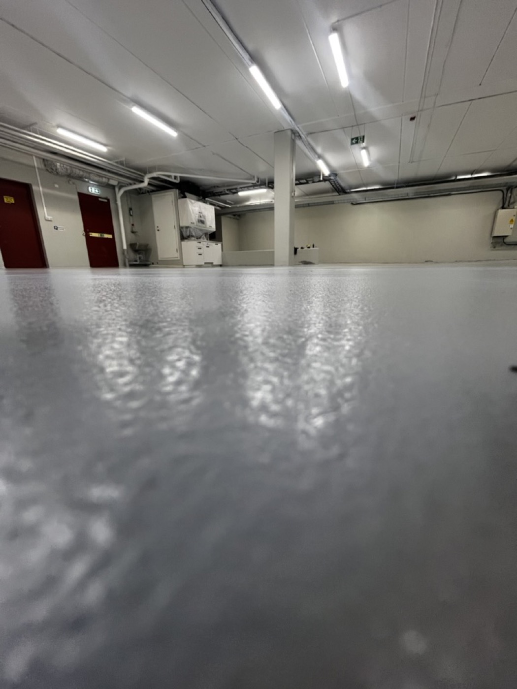 Vue en contre-plongée de la surface UQESH® TAP750 chez Hägernäshuset