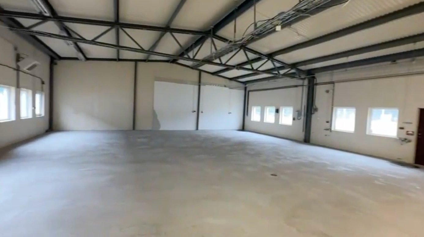 L'entrepôt avant l'installation d'UQESH® PF