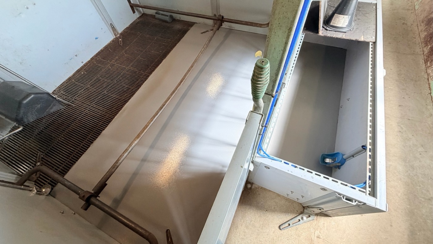 Sol UQESH® à une station d'alimentation chez Nibble Gårdsgris