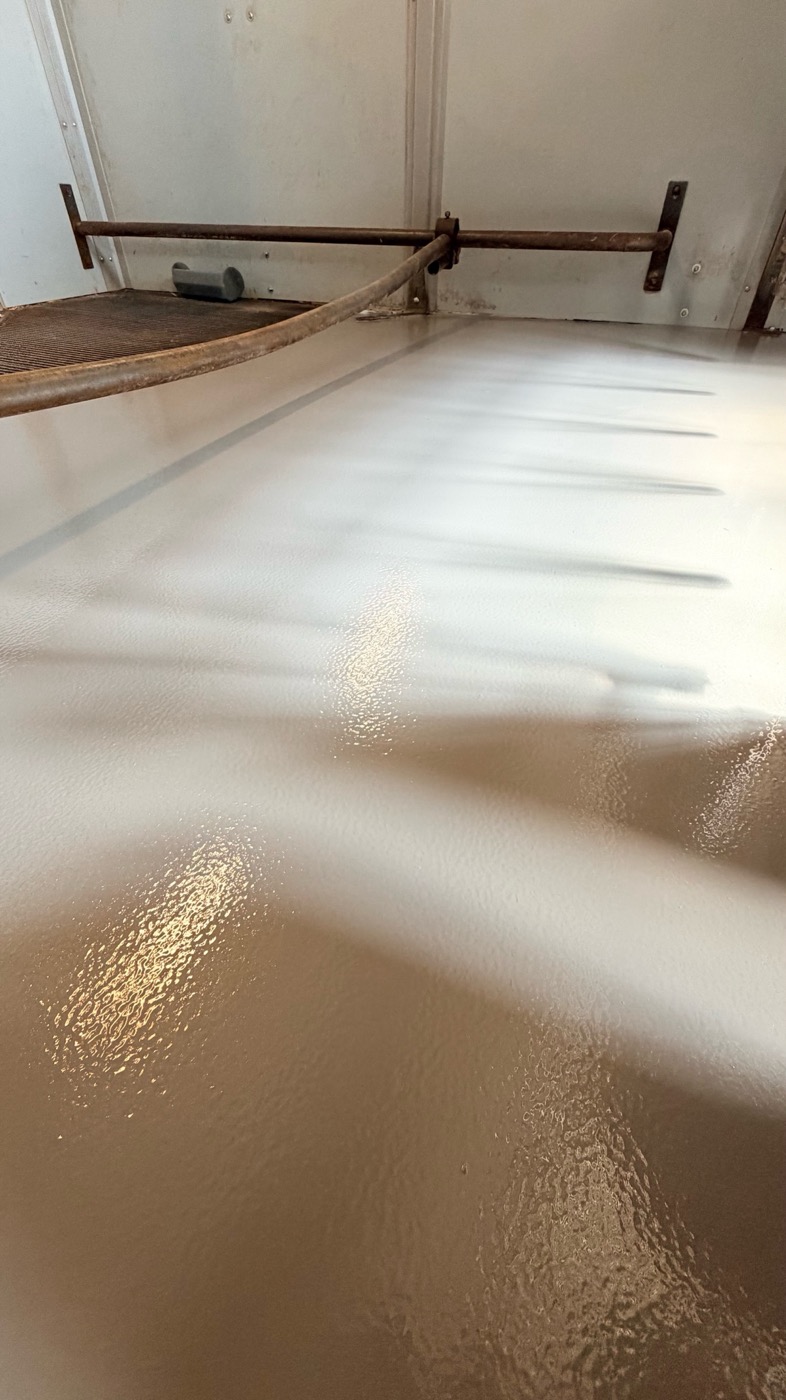 Gros plan de la surface UQESH® chez Nibble Gårdsgris