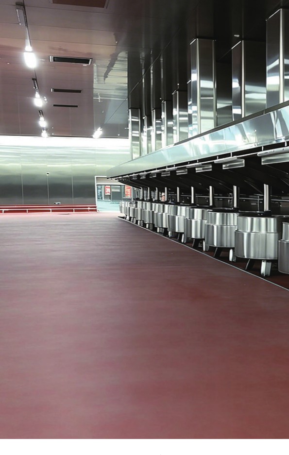 UQESH® SF – Thermal-Shock Resistant Flooring System for Extreme Temperature Swings