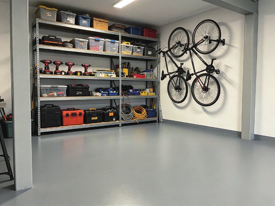UQESH TAP in utility room/storage