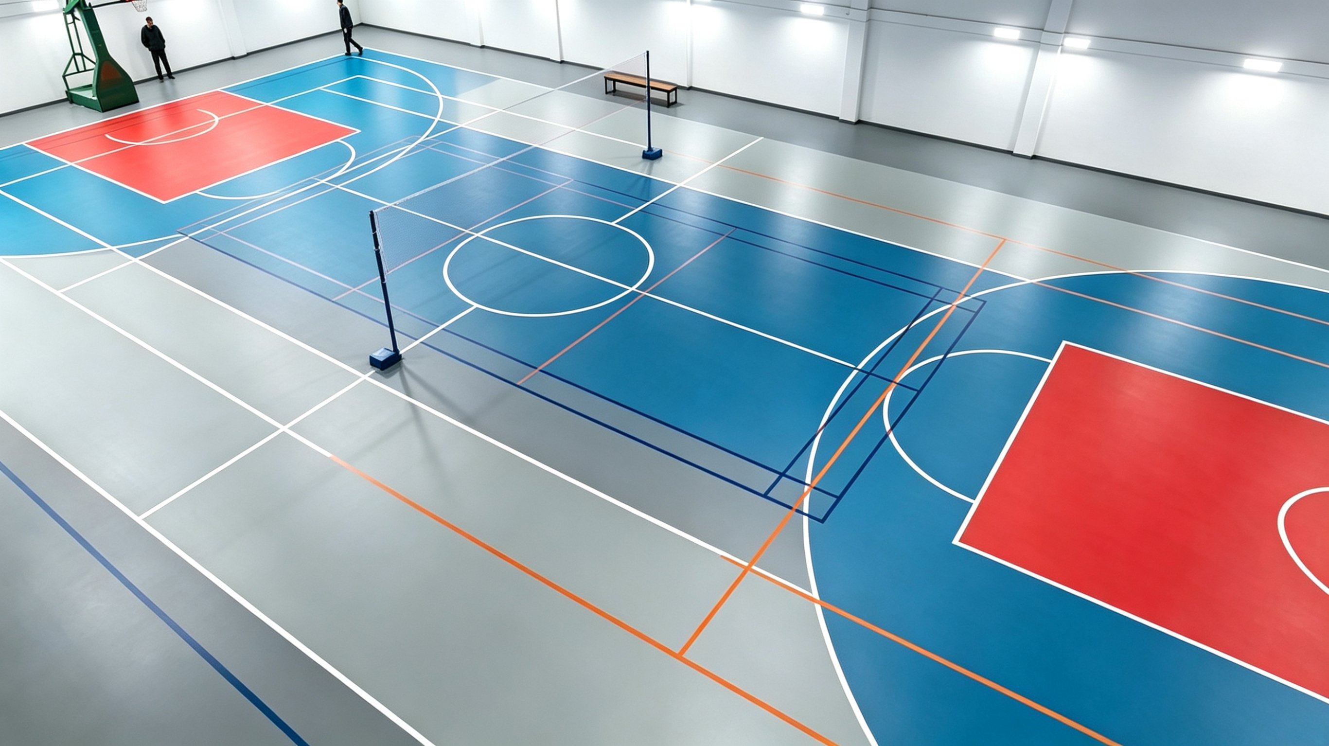 TF – multi-court sports hall
